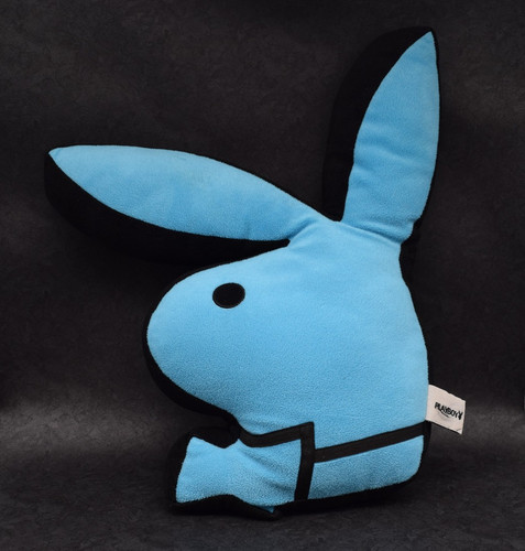 Playboy bunny kissen blau - bunny,