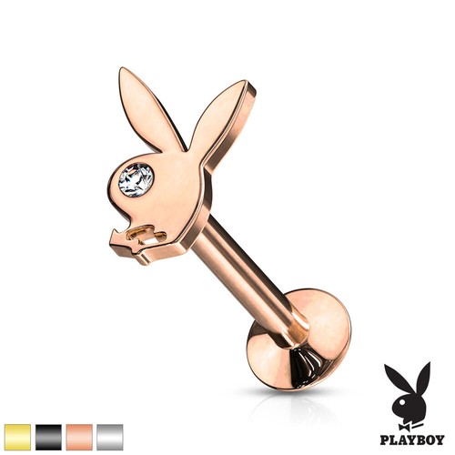 Lippenpiercing playboy bunny - playboy,