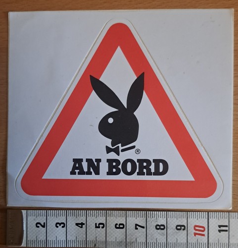 Original playboy aufkleber - playboy,