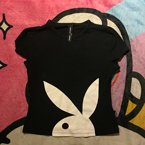 Playboy damen shirt - t-shirt, basic