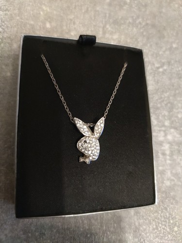 Diamant playboy bunny kette - ,