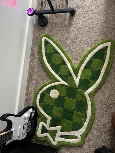 Grün karierter playboy bunny - karierter,